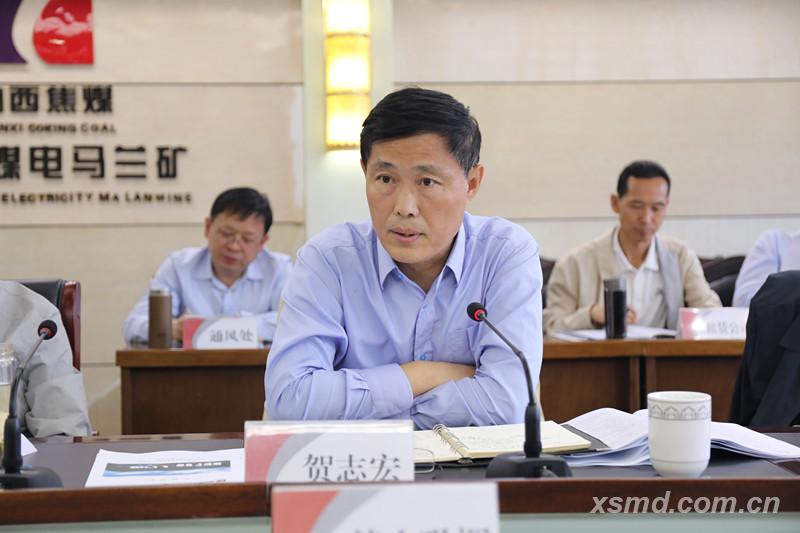 王成师,贺志宏调研马兰矿2020年生产建议计划