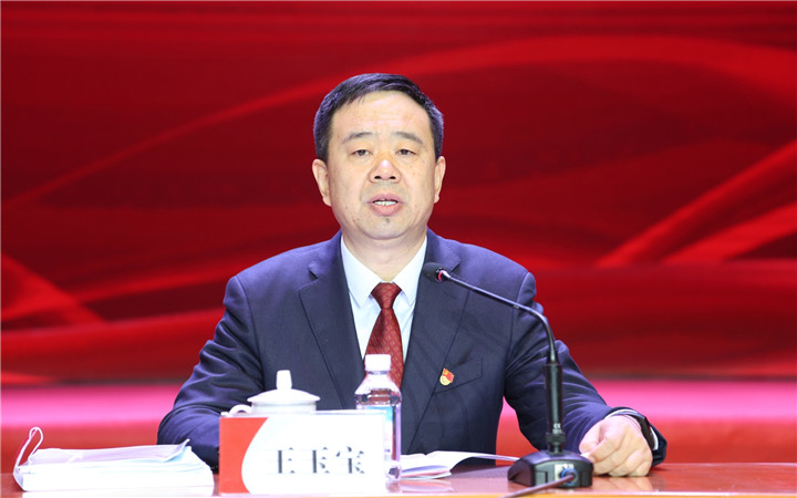 西山煤电召开2020年安全工作会,契约化管理签约大会,王玉宝勉励开创高