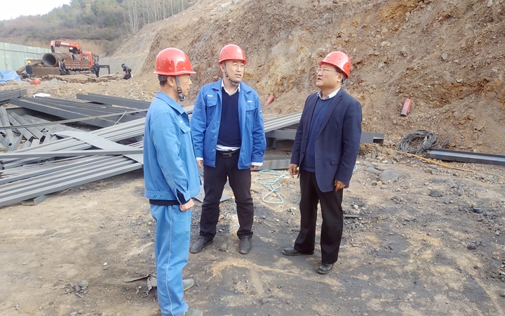 中国联合水泥非煤矿山专项检查组到济源中联检查工作