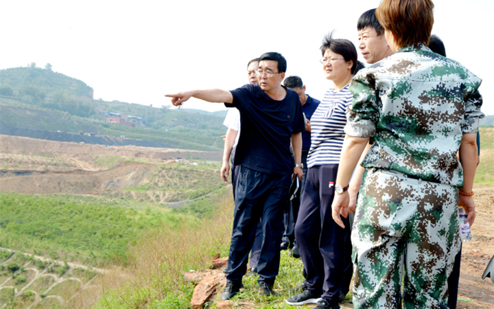 古交市市长刘锦春到西曲矿调研