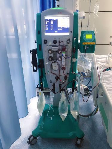 古交矿区总医院icu成功开展首例床旁血滤crrt