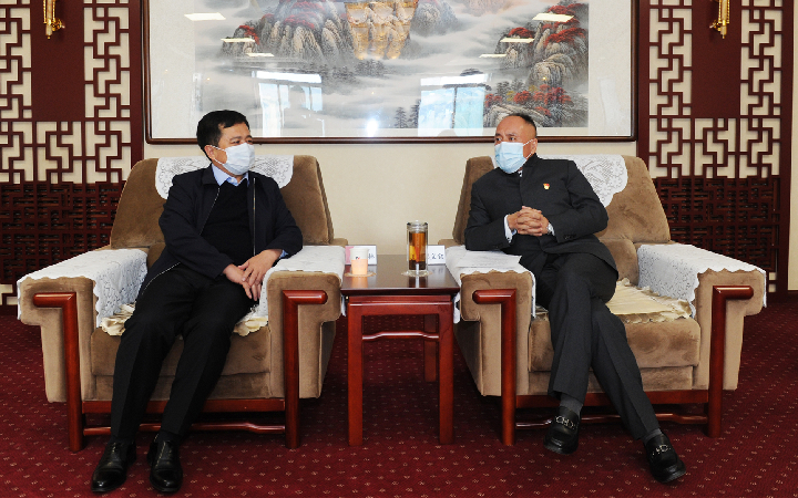 郭文仓会见洪洞县常务副县长刘春林一行