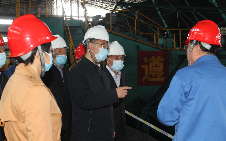 陈旭忠到西山煤电古交电厂调研