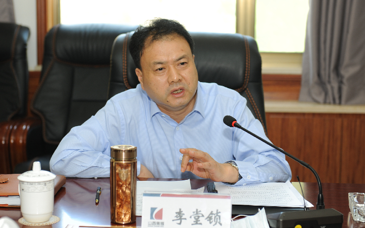 李堂锁督导西山华通水泥公司安全生产工作