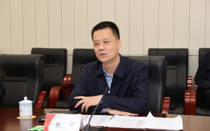 王晓东会见万柏林区委副书记区长张喆一行